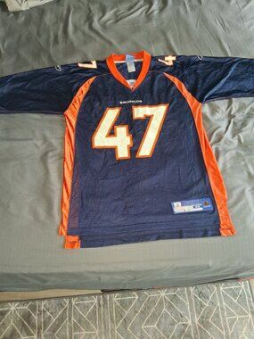 Vintage John Lynch Denver Broncos Reebok Jersey Medium